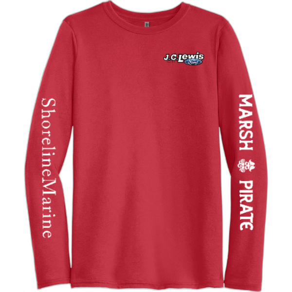 Trout Brawl 2025 Gildan Performance® Long Sleeve T-Shirt. 42400 Red
