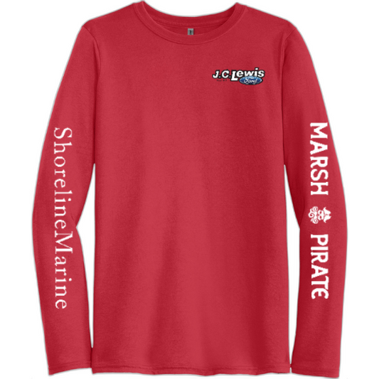 Trout Brawl 2025 Gildan Performance® Long Sleeve T-Shirt. 42400 Red