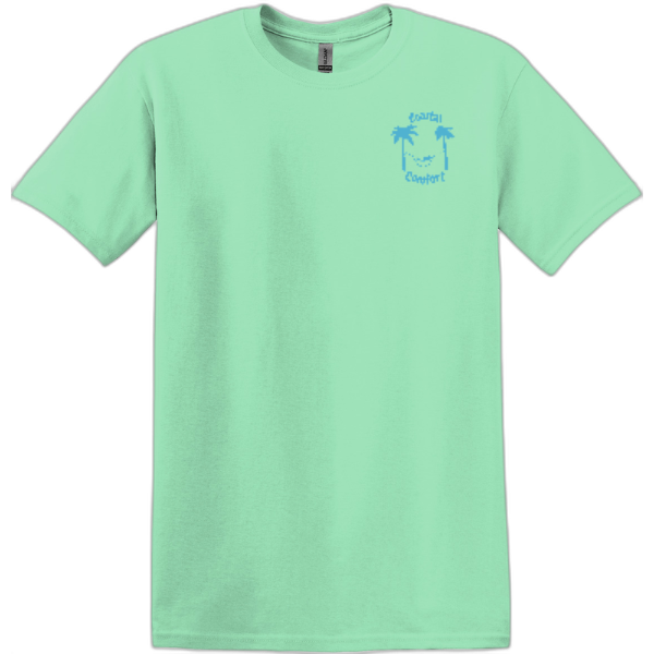 Colorful Pelican - Gildan® - Heavy Cotton™ 100% Cotton T-Shirt.  5000